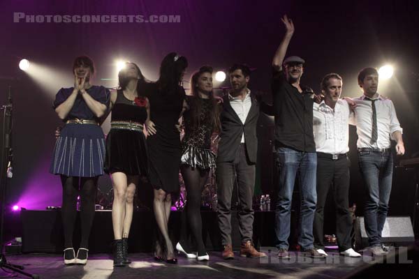 NOUVELLE VAGUE - 2010-11-30 - PARIS - Casino de Paris - Phoebe Tolmer - Melanie Pain - Hugh Cotlman - Mareva Galanter - Olivier Libaux